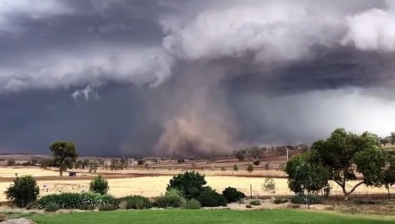 Les images incroyables de cette tempête de sable en Australie