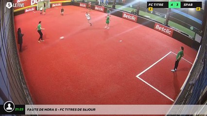 Faute de Nora S - Fc Titres De Séjour