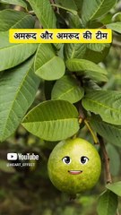 अमरूद और अमरूद की TEAM || Guava and Guava Team 😱🤯 #funny #trending_#shorts