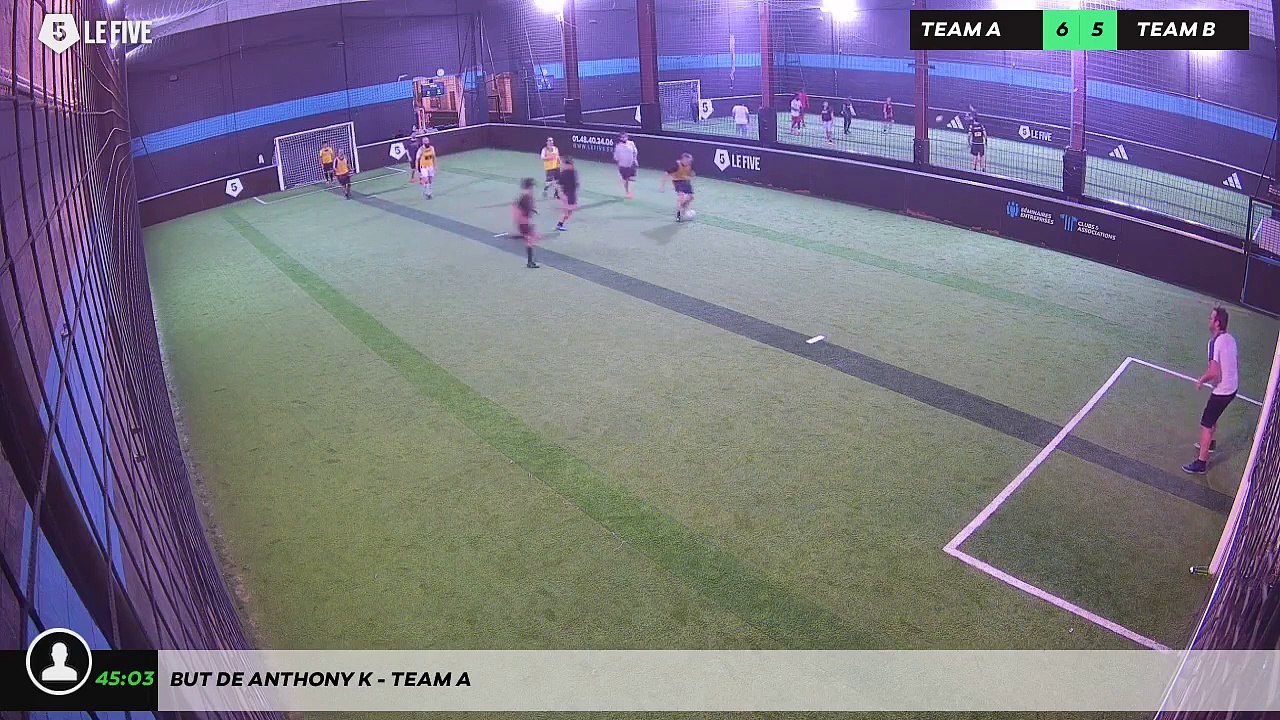 But de Anthony K - Team A