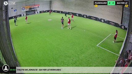 Faute de Jonas B - Bayer Leverkusec