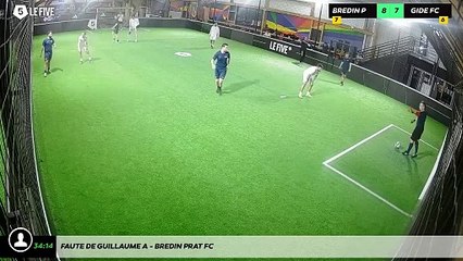 Faute de Guillaume A - Bredin Prat Fc