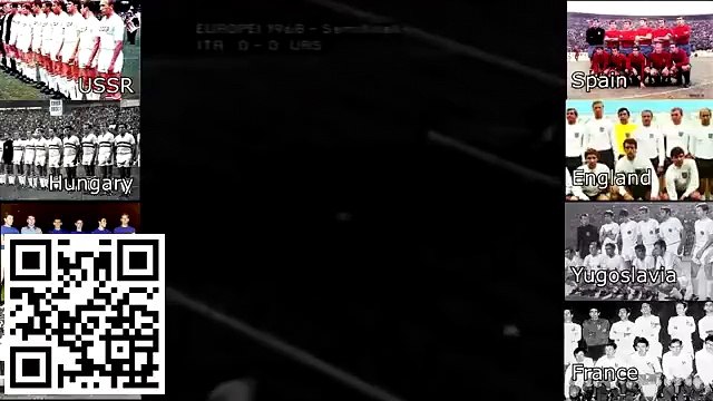 UEFA Euro 1968 - Championnat d'Europe des Nations 1968 Tous les Buts de l'Euro 1968