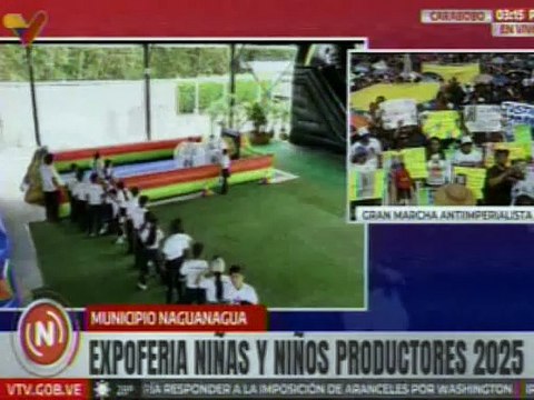 Gobernador Lacava expresó su alegría por la realización de la Expoferia Niñas y Niños Productores