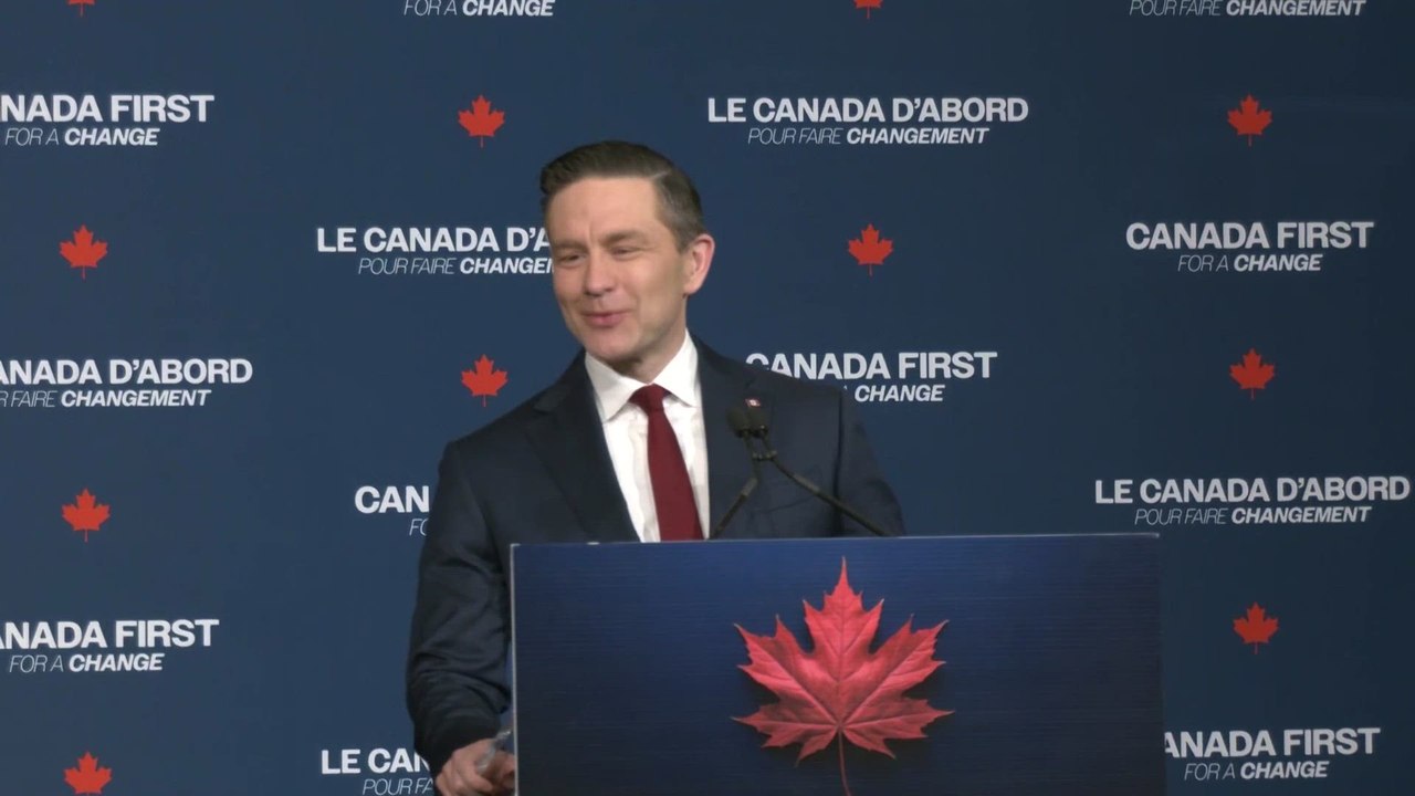 Poilievre pushes for targeted strike against sweeping Trump tariffs