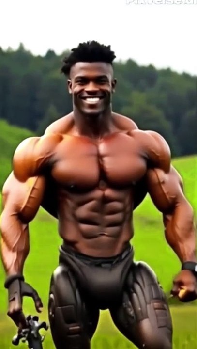 d Aquí un hombre muy bueno ha tomado la forma de un búfalo.
