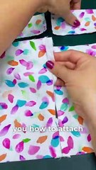 How to Attach Skirt Lining to the Zipper Area