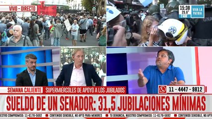 Los jubilados vuelven a marchar este miércoles