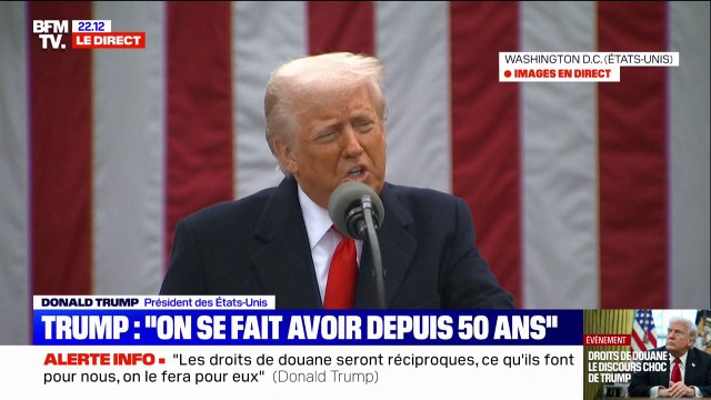 Liberation Day : Nous allons imposer dès minuit, 25% de droits douaniers sur toutes les automobiles fabriquées à l'étranger , confirme Donald Trump
