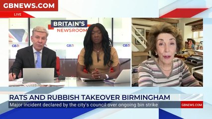 WATCH: 'Spreading serious diseases!' Ex-MP claims it's 'time to bring in the army' resolve Birmingham's bin strike