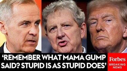 John Kennedy Urges Both Trump And Canada's Carney To Back Down From Tariff Battle