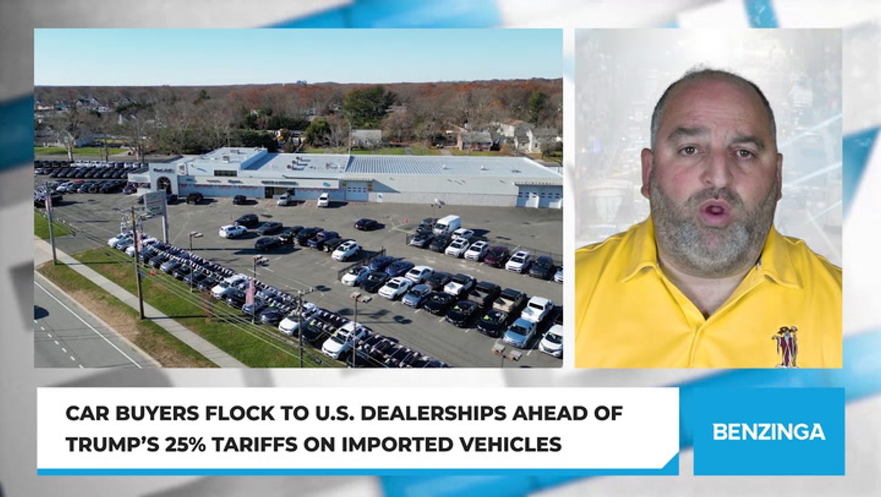 Car Buyers Flock to U.S. Dealerships Ahead of Trump’s 25% Tariffs on Imported Vehicles