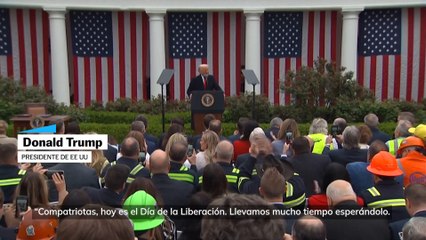 Trump anuncia los "aranceles recíprocros"