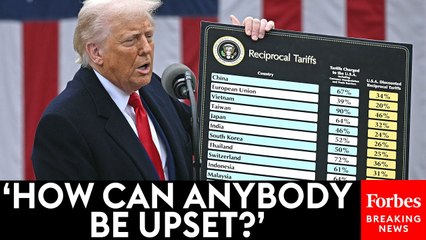 President Trump Unveils World-Shaking Reciprocal Tariffs At 'Liberation Day' Event