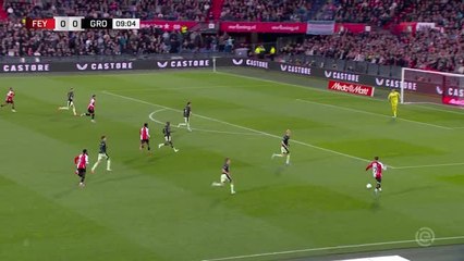 Feyenoord dominate Groningen in midweek battle
