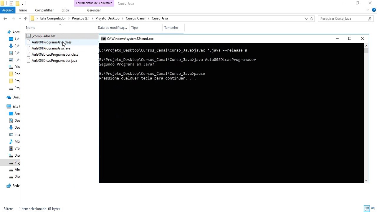 Curso de Java - Aula 004 - Mais Dicas Para Programador Desenvolvedor ...