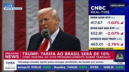 Empresas retornarão aos EUA devido às tarifas impostas, declara Trump em tarifaço