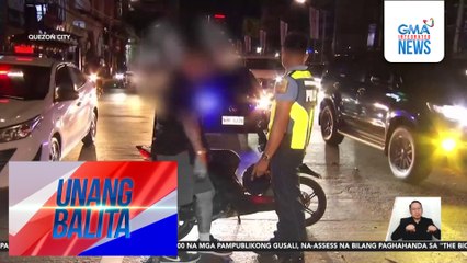 Motorcycle rider, sugatan matapos bumangga sa van; wala siyang pahayag | Unang Balita