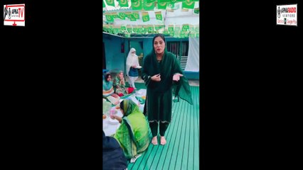 Aliya Sarim CELEBRATES Eid on Apna Tv in New York 2025!