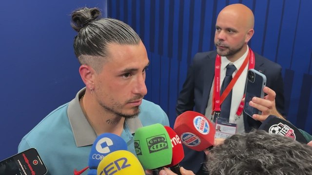 Zonas mixtas Atlético vs Barcelona