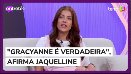 Jaquelline comenta sobre estratégia de jogo de Gracyanne Barbosa no BBB