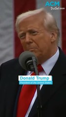 Trump announces 10 per cent tariff on Australian exports to US