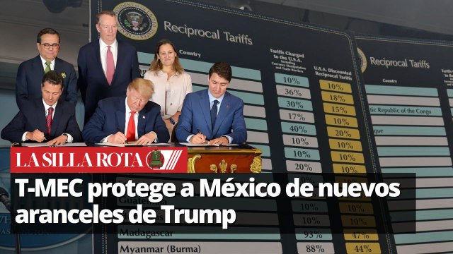 Trump impone aranceles, pero T-MEC salva a México y Canadá