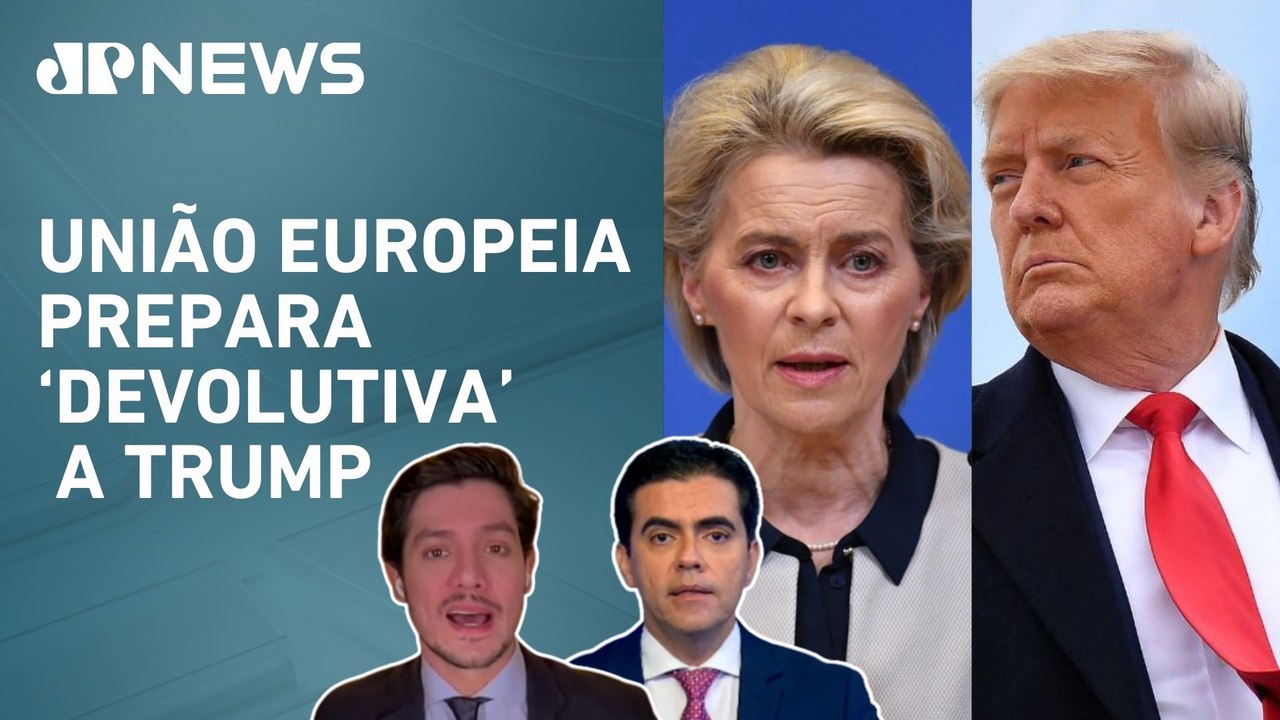 União Europeia planeja resposta às tarifas de 20% aplicadas por Donald Trump