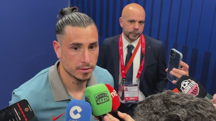 Giméne, hundido, habla de cómo está el vestuario