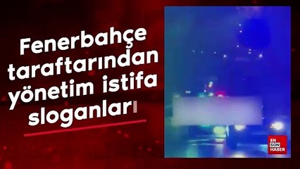 Fenerbahçeli taraftarlar tepki gösterdi: Yönetim istifa
