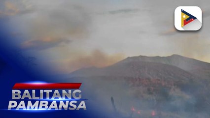Grassfire sa Taal Volcano Island, hindi dahil sa volcanic activity ayon sa Phivolcs