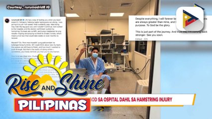 TALK BIZ | Ruru Madrid, sinugod sa ospital dahil sa hamstring injury