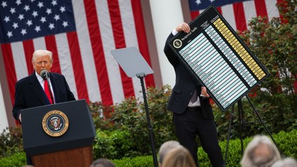 Video: Trump says 'friend worse than the foe' as he announces sweeping tariffs