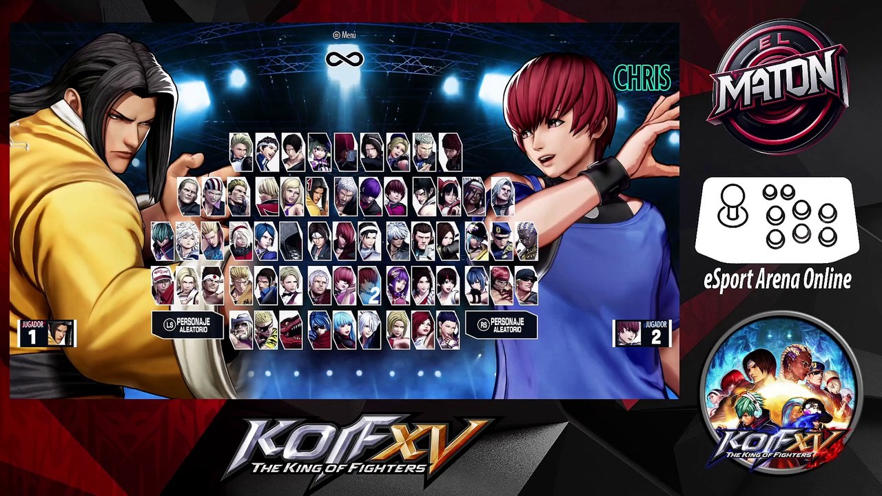 The King OF Fighter XV • P1 "JhonnyWeapons" VS P2 "ElMaton" - (19/03/2025) #casualplay #parsec