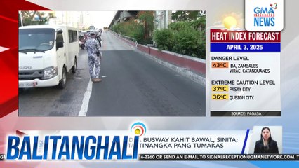 Ilang dumaan sa EDSA busway kahit bawal, sinita; isang rider na sinita, tinangka pang tumakas | Balitanghali