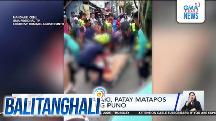 6-anyos na lalaki, patay matapos mabagsakan ng puno | Balitanghali