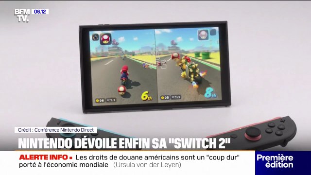 Date de sortie, prix, nouveautés... Nintendo dévoile la Switch 2