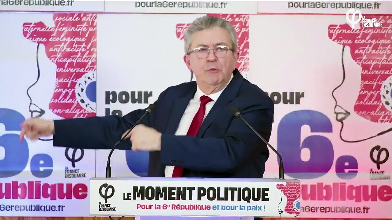Marine Le Pen - Jean-Luc Mélenchon a dénoncé cette nuit le "risque séditieux" de la manifestation de soutien prévue dimanche à Paris, après l'annonce de sa condamnation