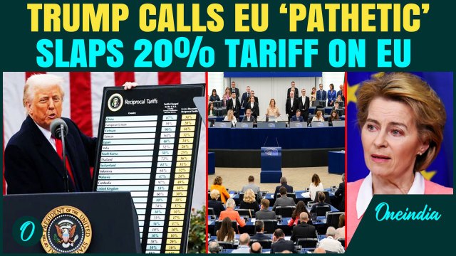 U.S Trade Crackdown: Trump Crushes America's Oldest Ally with Tariffs – Europe Joins China, India