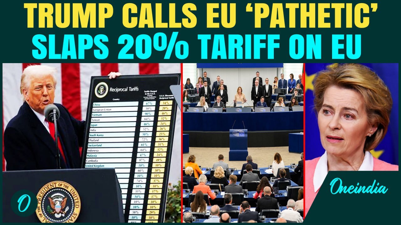 U.S Trade Crackdown: Trump Crushes America's Oldest Ally with Tariffs – Europe Joins China, India