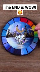 Simple acrylic wood painting  ideas / Easy tutorial