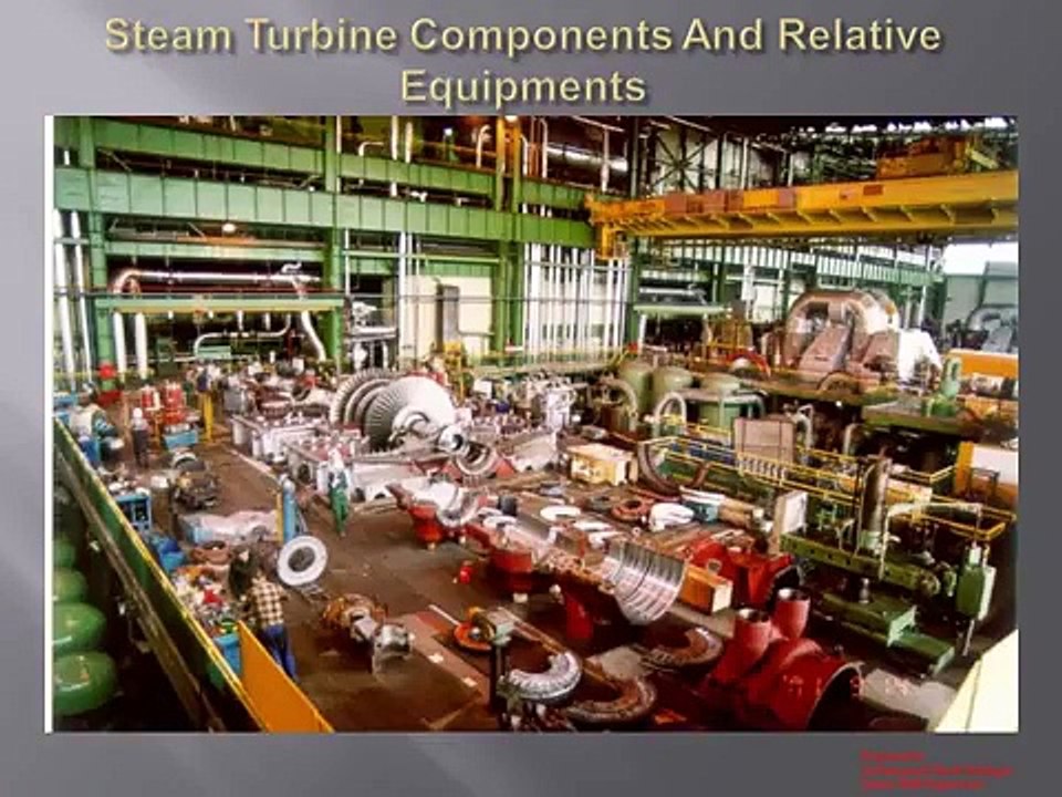 STEAM TURBINE educational video