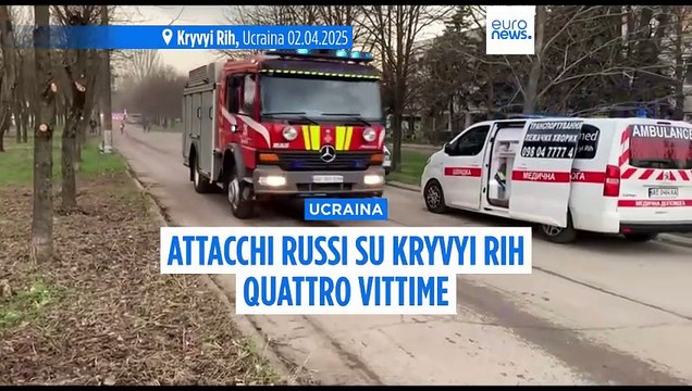 Ucraina, attacco russo su Kryvyi Rih: almeno 4 morti. Il cessate il fuoco temporaneo è una bufala