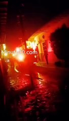 Voraz incendio en casa Colonial de Sonsón