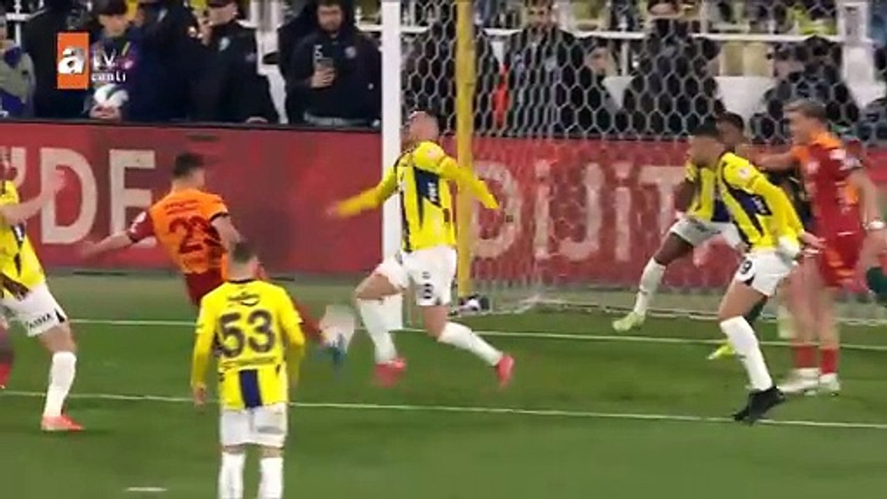 Fenerbahçe 1 Galatasaray 2 Türkiye zraat kupası yarı final özeti 02.03.2025
