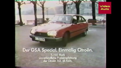 Publicité Citroën GSA Spécial - Allemagne