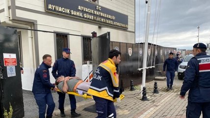 Çanakkale'de göçmen botu batı
