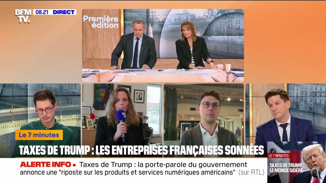 7 MINUTES POUR COMPRENDRE - Quelles conséquences pour les entreprises françaises après l'annonce des taxes douanières par Donald Trump?
