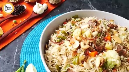 Navratan Pulao Recipe By Food Fusion