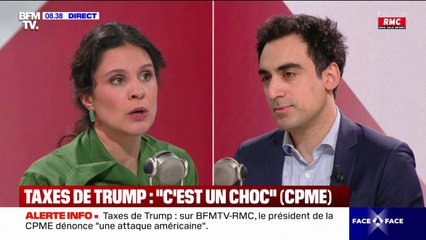 Taxes douanières: Amir Reza Tofighi (président de la CPME) plaide "pour des aides ciblées sur les entreprises qui vont être impactées"